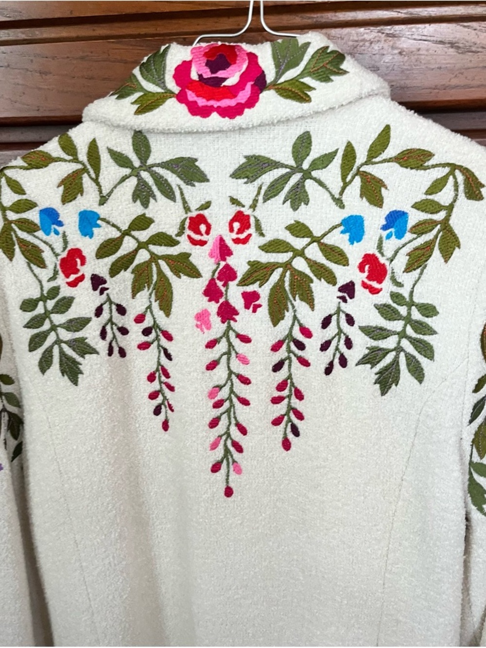Gorgeous Vtg Linea by Louis Dell'Olio Teddy Jacket - Picture 4 of 9